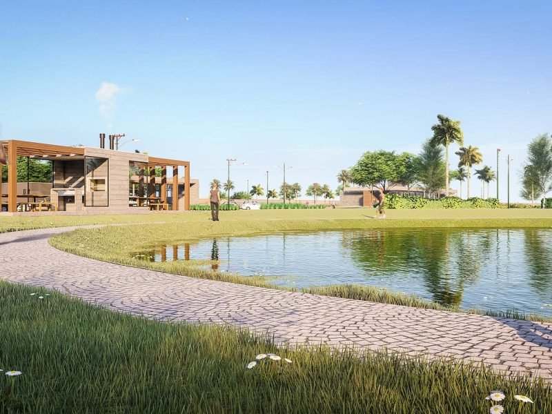 Pista-de-caminhada-e-quiosques-com-churrasqueiras